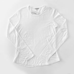 James Perse Long Sleeve Crew Neck Top in Size 2 (M)